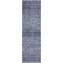 Dalyn Rugs Premium Machine Washable Mayfield AMF1219 Blue 2'3" x 7'6" Runner Rug