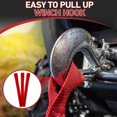 thumbnail image 3 of Universal Trailer Winch Strap Belt Heavy Duty Nylon Trailer Trailer Rope Racing Tow Eye Belt Trailer Safety Shovels Tow Strap, 3 of 7