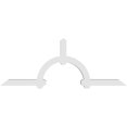 thumbnail image 4 of 84"W x 31 1/2"H x 4"D x 4"F, 9/12 Pitch, Ericson Architectural Grade PVC Gable Bracket, 4 of 8