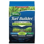 Scotts Turf Builder Triple Action Seeds & Weeds 21-22-4 Lawn Fertilizer 1000 sq. ft. for Multip - Case of: 1;