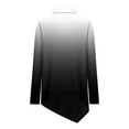 thumbnail image 5 of Womens Tops Plus Size Women's Casual Everyday Tops Long Sleeve Turtleneck Fashion Print Shirt Tops T Shirt Pullover, 5 of 5