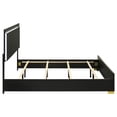 thumbnail image 6 of Marceline Wood Eastern King LED Panel Bed Black, 6 of 9