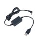 thumbnail image 2 of E12 Battery DC Coupler 5V 2A Cable USB de adaptador de corriente para cámaras M2 M10 , proporciona una fuente de alimentación Macarena Adaptador de corriente, 2 of 6