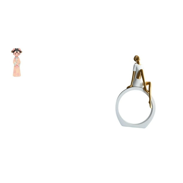 Estatua De Resina De Niña Tradicional China, Escultura En Miniatura, Figura De Mujer, Centro De Mesa, Dormitorio, Regalo Para Lectores, Estantería, Decoración Abstracta Versátil De Granja.