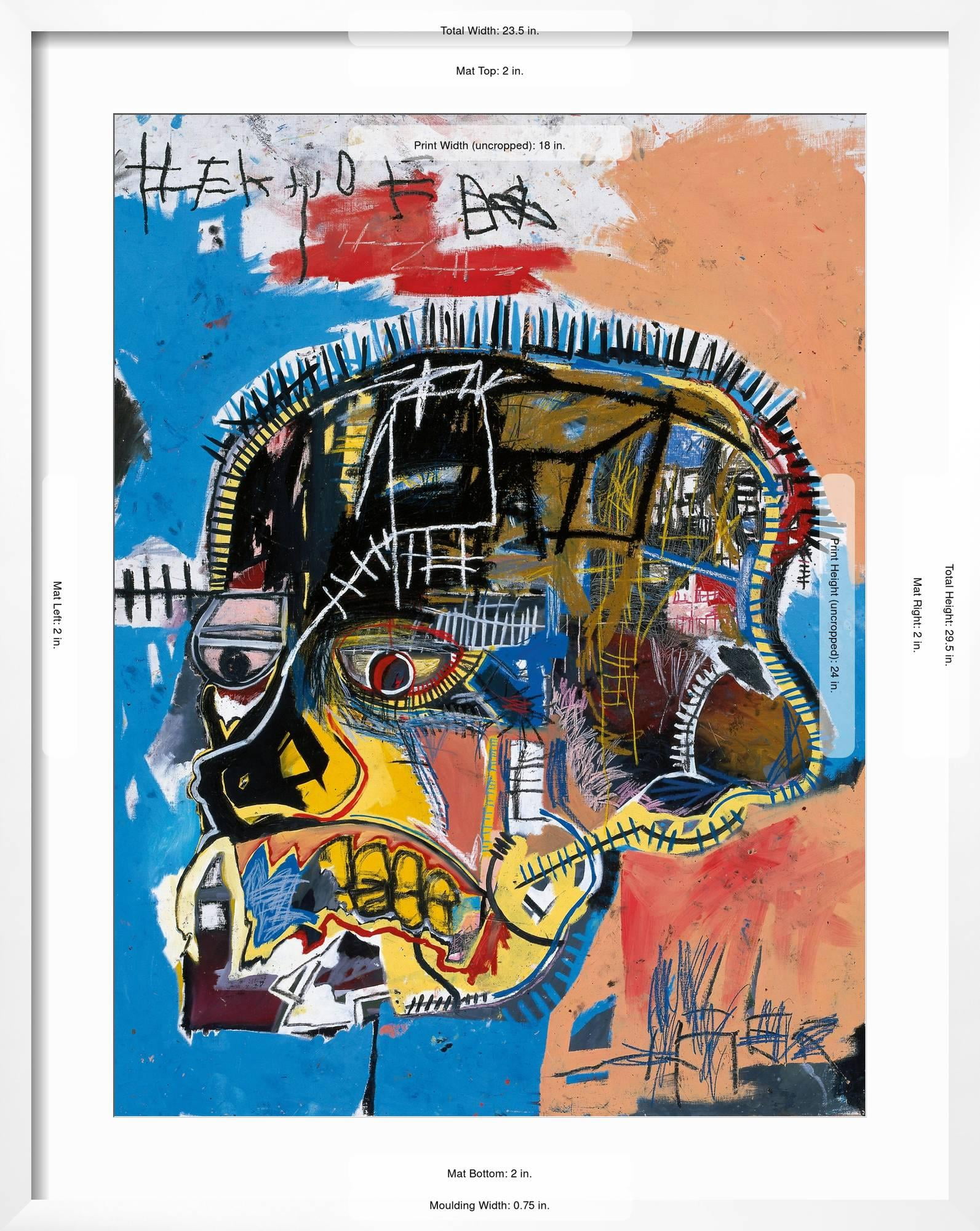 Art.com Untitled, 1981 (Basquiat Skull) Giclee Print by Jean