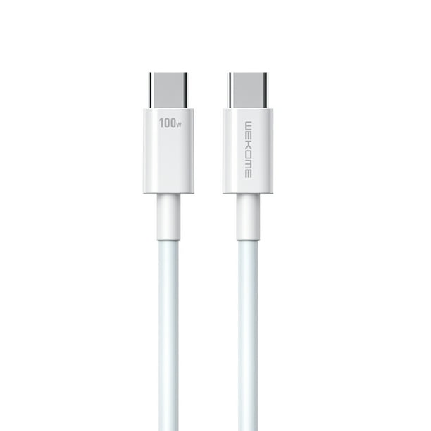 Cable Tipo C A C 1m De Carga Rápida 100w Wekome Resistente