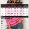 thumbnail image 3 of Dwellite Women Long Sleeve Sweater Waffle Oversized Pullover Tops Casual Loose Henley Blouses for Fall Winter Orange M, 3 of 8