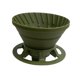 thumbnail image 5 of Filtro de goteo de café de silicona, ligero, cono de goteo, plegable. verde, 5 of 9