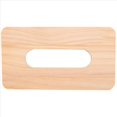 thumbnail image 5 of 2X Soporte de Cubierta de Caja de PañUelos, Dispensador de PañUelos Faciales de Bambú Rectangular Transparente Moderno, 5 of 5