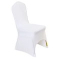 thumbnail image 3 of Funda elástica para silla de color rojo y blanco para banquetes de hotel, funda para silla de hotel, todo incluido, a prueba de polvo, funda para taburete de una pieza para bodas, funda para silla, 3 of 4