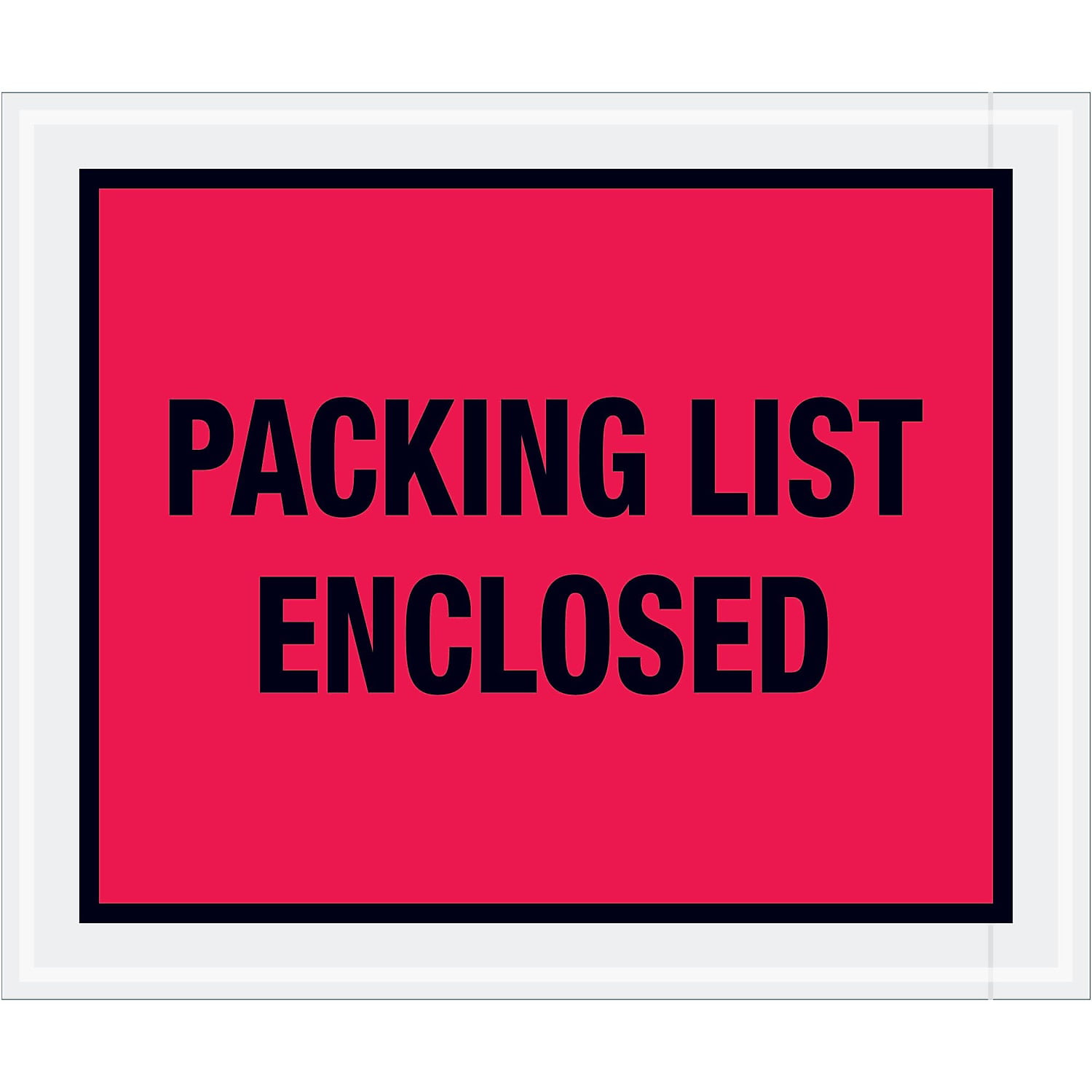 Tape Logic TLPL434Packing List Enclosed Envelopes 10 x 12 Panel Face Pack of 500 Orange 