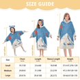 thumbnail image 4 of FORMRS Wearable Blanket Hoodie with Sleeves for Kids Cozy Flannel Sweatshirt, Snow Mountain, 4 of 7