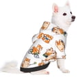 thumbnail image 5 of KLL Kawaii Shiba Dog for Basic Dog Hoodie - Pet Hoodie Sweater with Leash Hole - Cute Dog Sweatshirt - Pet Clothes Hooded Sweatshirt for Dog & Cat -XX-Large, 5 of 8