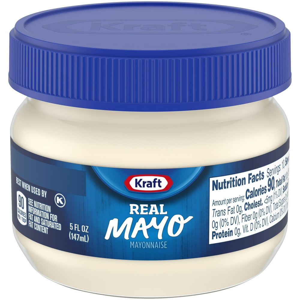 Kraft Real Mayo Mayonnaise, 5 fl oz Jar