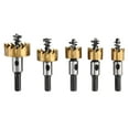 thumbnail image 1 of Drill Hole Saw Kit, Fast Cutting Precise Safer Hole Opener HSS  For Plastic For Open Rubber, 1 of 8