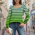 thumbnail image 3 of LIaqionyy Tunic Tops for Women Striped Casual Loose Fall Shirts Business Dressy Blouses Clothes Trendy outfits, 3 of 6