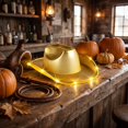 thumbnail image 4 of Kamentoy Led Cowboy Hat Light Up Party Hat Costume Hat Cap For Halloween Carnival Night Club Party Concert Festival Cosplay Stage Performance Glowing Costume Accessory, 4 of 4