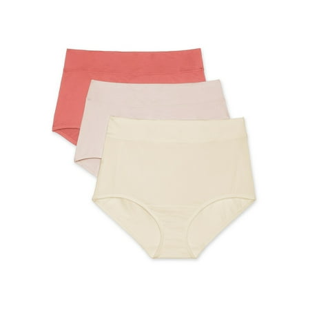 Blissful Benefits by Warner's&Acirc;&reg; Women's No Muffin Top Micro Breathable Brief, 3-Pack