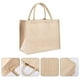 thumbnail image 4 of Bolsa de asas de arpillera bolsa de compras bolsa de almacenamiento ocio bolsa de jute bolsa portátil para uso diario, 4 of 4