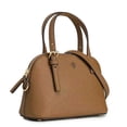 thumbnail image 4 of Tory Burch Women's Emerson Mini Dome Top Zip Crossbody Bag in Saffiano Leather (Moose), 4 of 4