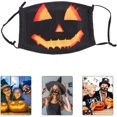 thumbnail image 2 of 1 Pc Halloween Pumpkin Masks Horrific Dust Proof with Strainer, 2 of 8