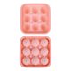 thumbnail image 2 of Molde de silicona en forma de baloncesto para hielo, helado, chocolate, pastel, paletas, pudines, gelatinas de frutas y postres, reutilizable y apto para lavavajillas., 2 of 8