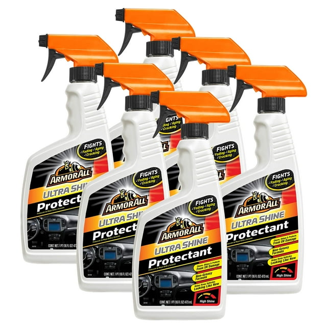 Limpiador protector Armor All Interior Car, 473 ml, paquete de 6