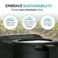 thumbnail image 2 of Luma Electric 2.5L Black Countertop Composting Bin with Odor-Free Activated Carbon Filtration, 2 of 12