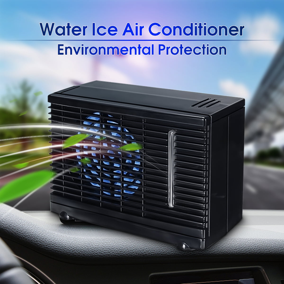 12V 3A Portable Home Car Cooler Cooling Fan Evaporative Air Conditioner US Stock 