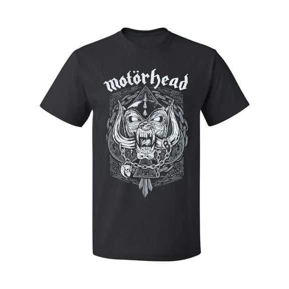 Motorhead Men's Sketch Logo T-Shirt Medium | Officially Licensed