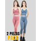 thumbnail image 4 of Set De 2 Conjuntos Deportivos Mujer Unitalla Capri Y Top Stretch Fit, 4 of 5