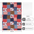 thumbnail image 2 of 2 Pcs Pioneer Flower Floral Print Pattern Kitchen Towels, Funny Microfiber Dish Towel Set, 18" X 26" Tea Towels, 2 of 6