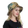 thumbnail image 6 of Rocae Playful Otter Tropical Beach for reflective Bucket Hat for Men Women Summer Beach Travel Summer Cap, 6 of 6