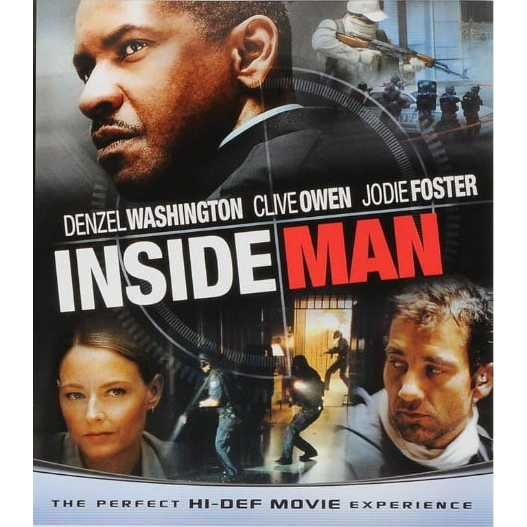 Universal Studios Inside Man Action & Adventure Movie Blu-ray