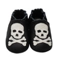 thumbnail image 6 of Mejale Baby Shoes Soft Soled Leather Moccasins Skull Infant Toddler Pre-Walker(24-36 Months,Black), 6 of 6