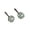 Silver, variant on AYYUFE 1 Pair Ear Studs Shiny Imitation Jade Inlay Ear Decoration Fashion Jewelry Piercing Studs Earring Women Jewelry Gift Christmas Gift
