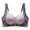 Purple, variant on Everyday Bras,Women Fashion Seamless Contrast Sponge Underwear Soft Support Breathable Fixed Cup Bra