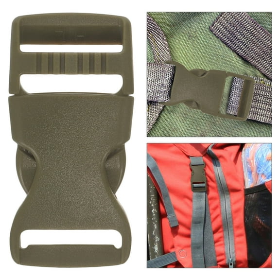 PTOOTP 4Pcs Professional Plastic Buckle for Sports Bag and Luggage