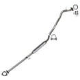 thumbnail image 1 of Northeastern Exhaust | Stainless Steel Exhaust Resonator Pipe Compatible for Honda CRV 1997-2001 2.0L | Free Gaskets, Clamp, and Spring Bolt Kit Included | Automotive Replacement Part, 1 of 4