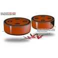 thumbnail image 2 of Skin Wrap Decal Set 2 Pack for Amazon Echo Dot 2 - Solids Collection Burnt Orange (2nd Generation ONLY - Echo NOT INCLUDED), 2 of 3