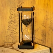 Large Sand Timer, Hourglass Timer 60 Minutes ,Vintage Wooden Hour Glass Timer