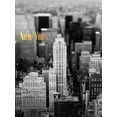 thumbnail image 2 of Telik, Tracey 25x32 Black Ornate Wood Framed with Double Matting Museum Art Print Titled - Gold NY Fifth Ave, 2 of 4