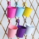 thumbnail image 3 of Maceta colgante de hierro para balcón con gancho desmontable, maceta de hierbas de color sólido para ventanas interiores, barandillas de vallas de jardín., 3 of 8