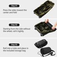 thumbnail image 3 of Bolsa de viaje Bagenerous 110 L/140 L, ampliable con ruedas de 32 pulgadas, 3 of 8