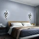 thumbnail image 4 of Aplique de pared interior, moderno aplique LED de 22 W, diseño curvo, aplique de pared 6000 K, blanco frío, 2500 lúmenes, negro, IP20 Zhivalor BST3055506, 4 of 5