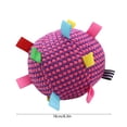 thumbnail image 3 of Dpityserensio Pet Plushs Ringing Ball Colorful Interactive Boredom Relief Bites-proof Toy Ball Cats Dog General Indoor Toy, 3 of 6