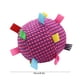 thumbnail image 3 of Juguete interactivo de pelota de peluche para mascotas que suena con el timbre • Sonido de sonqueteo colorido • -Poliéster resistente • Bola de juego suave para interiores de 6,3 pulgadas • Lavable, 3 of 6