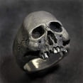 thumbnail image 3 of Anillos para mujer, regalos para mujer, 2 piezas, recuerdo de Halloween, calavera para mujer, hombre, compromiso, boda, accesorios de joyería, regalo, tornillo, tornillo, 3 of 5