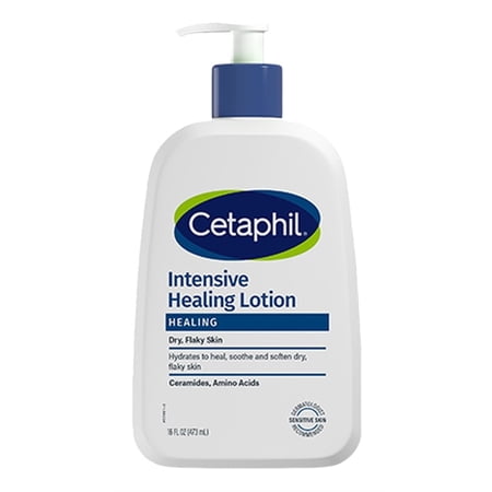 Cetaphil Intensive Healing Lotion 16oz Rough Flaky Skin (Pack of 2)