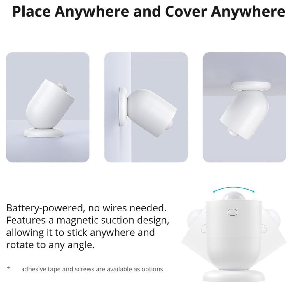 For SNZB-03P for ZigBee Motion Detector Sensor For Smart Home for Alexa